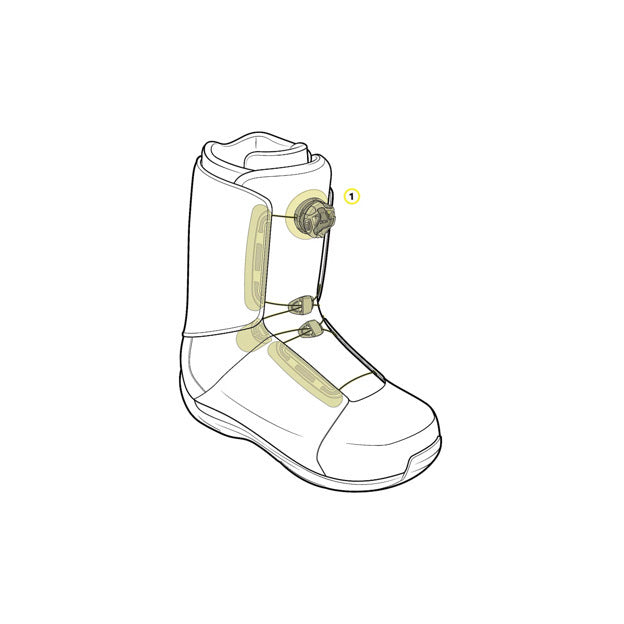 RIDE ANTHEM SNOWBOARD BOOT MEN