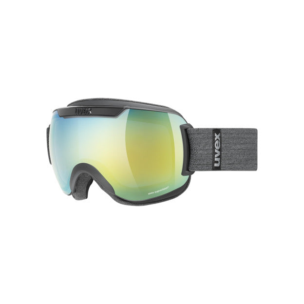 UVEX DOWNHILL 2000 FM BLACK MAT MIRROR ORANGE S2 BECK: BLUE